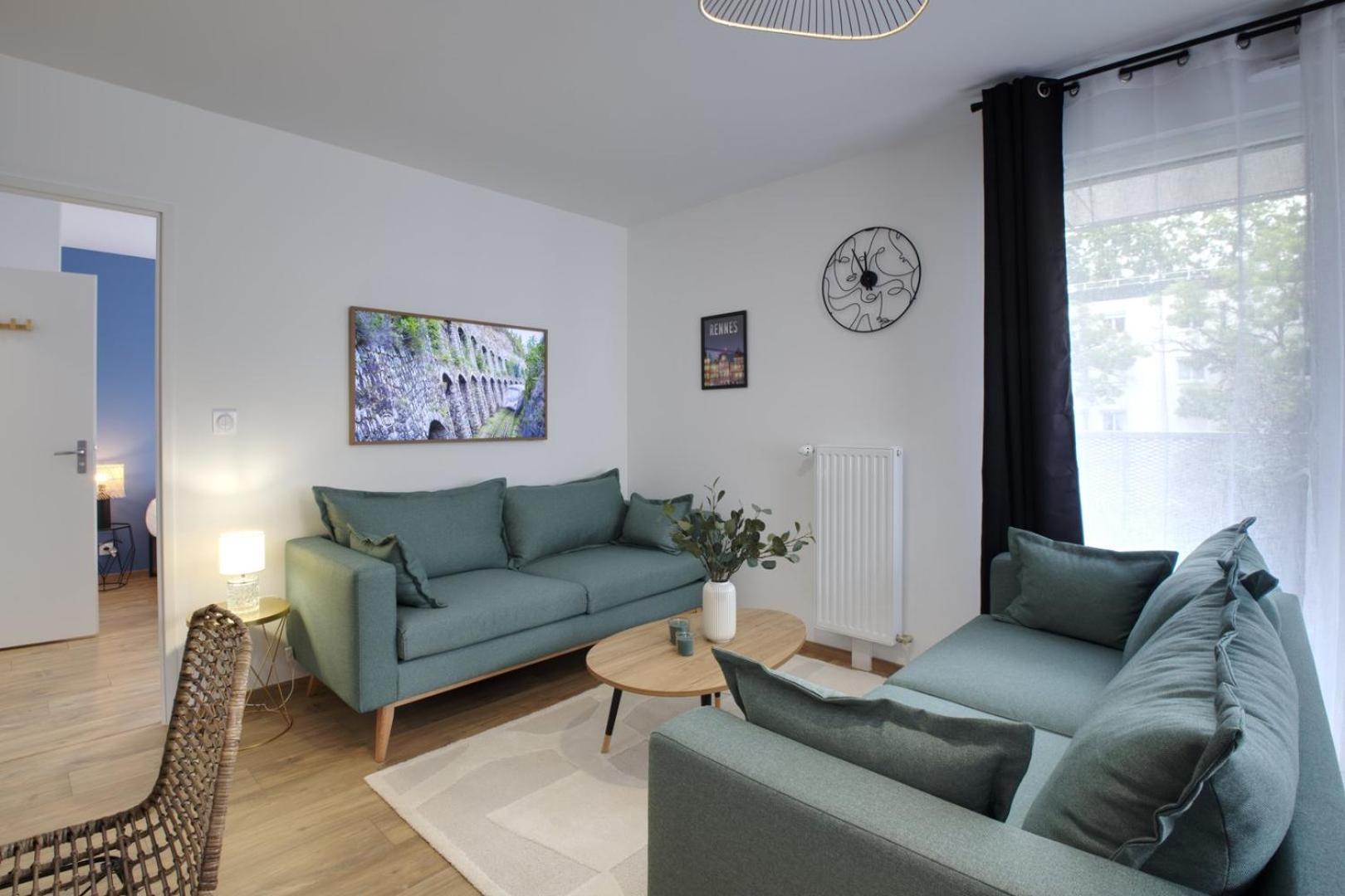 Le Normand- Appartement Neuf, 3 Chambres, Terrasse Rennes Exterior photo