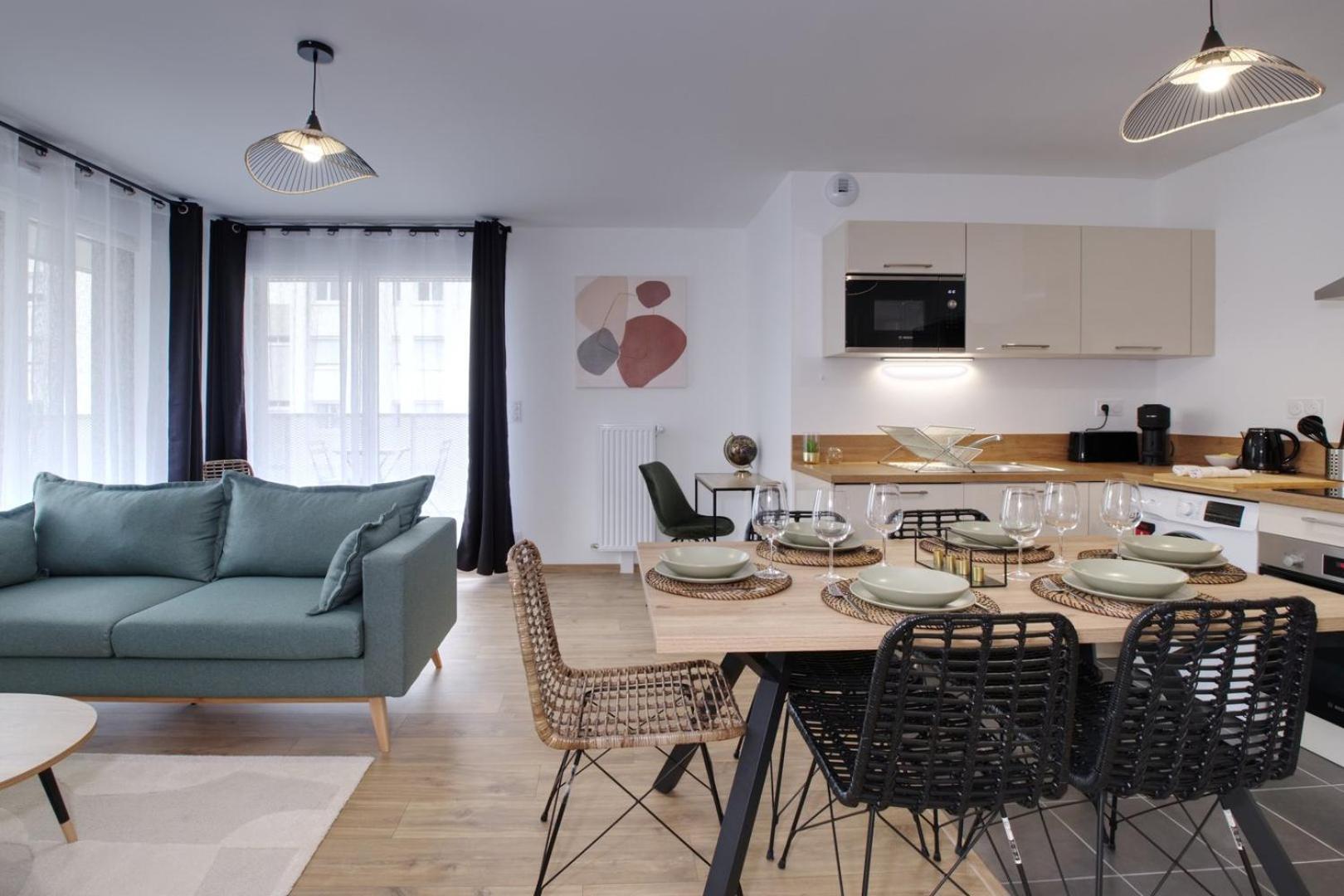 Le Normand- Appartement Neuf, 3 Chambres, Terrasse Rennes Exterior photo